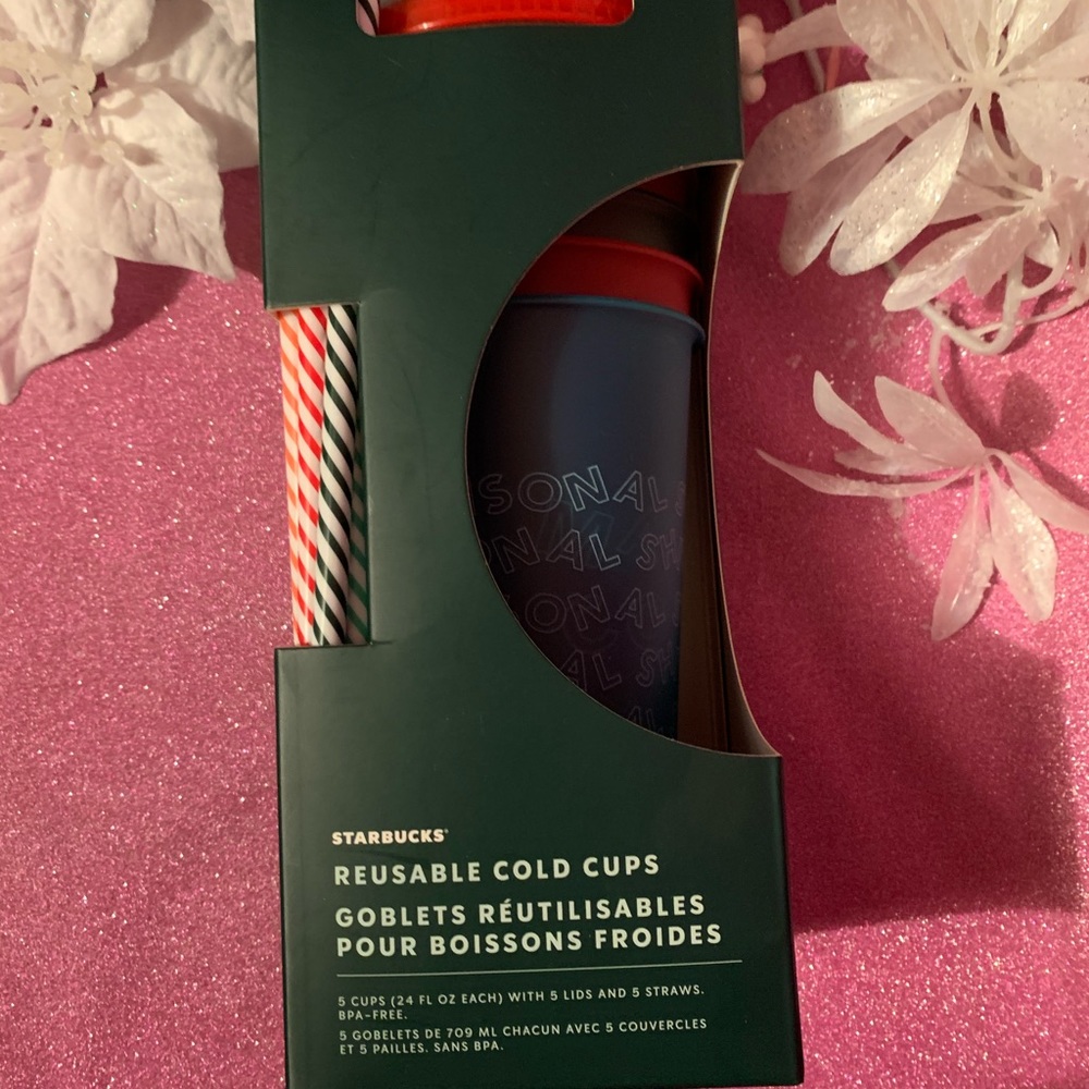 2019 Starbucks Holiday Reusable Tumbler Set